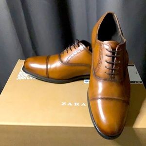 Zara Men’s Dress Shoes-Brown